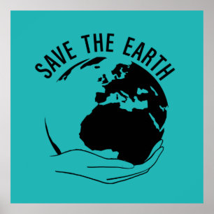 climate change is real poster