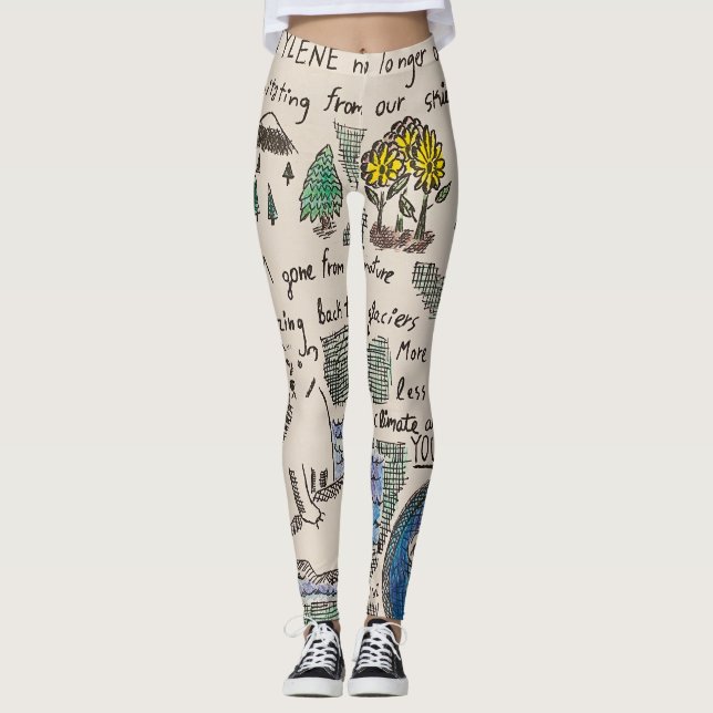 Climate Change Leggings (Front)