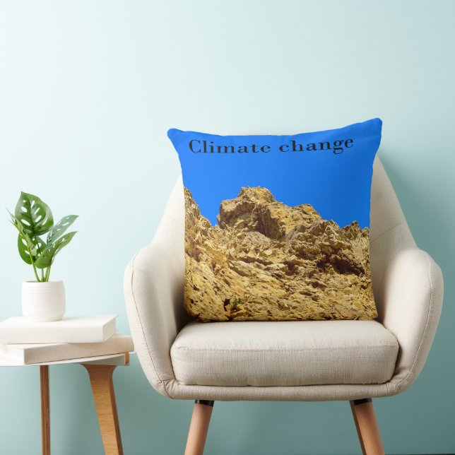 Climate Change look after the environment  Cushion (Chair)