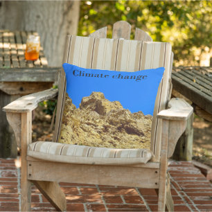 Climate Change look after the environment Cushion