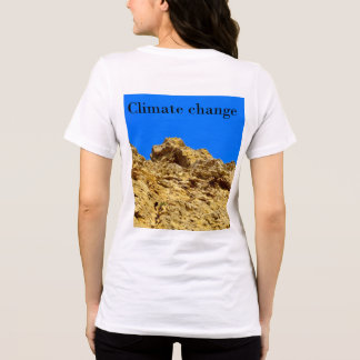 Climate Change look after the environment Tri-Blend Shirt