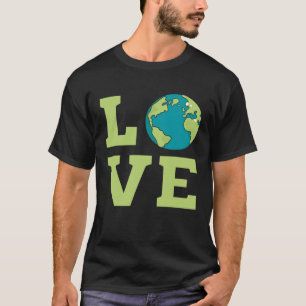 Climate Change Love Global Warming Mother Earth T-Shirt