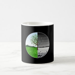 Climate Change Planet Earth Future CO2 Gift Idea Coffee Mug