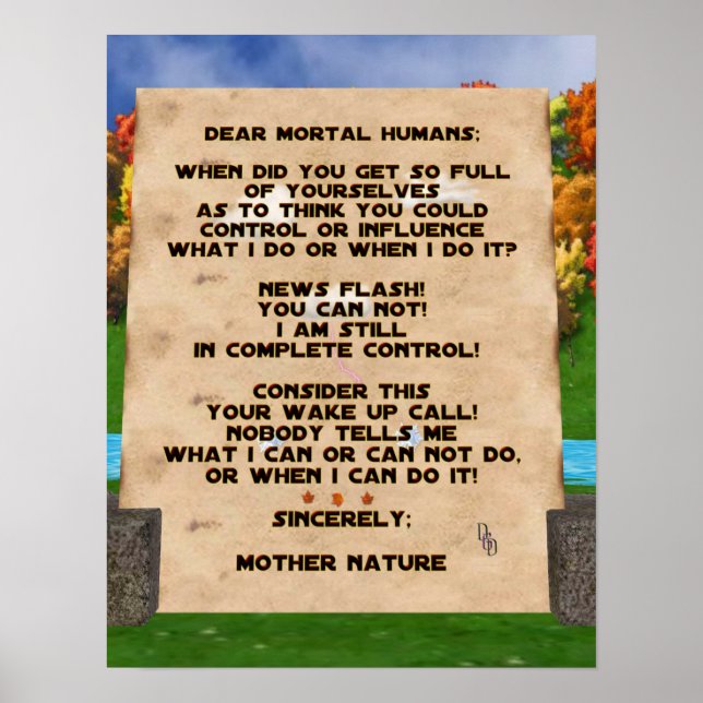 Climate Change Poster (Front)