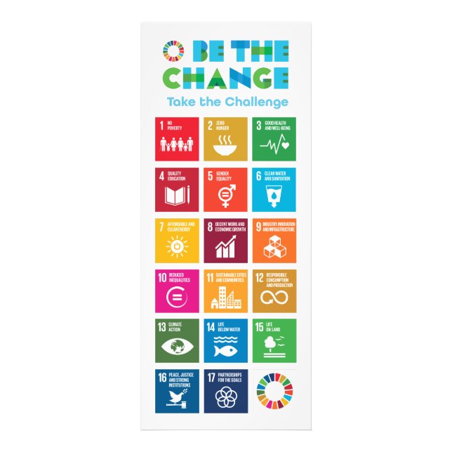 Climate Change Poster UN Global Goals Large Poster (Front)