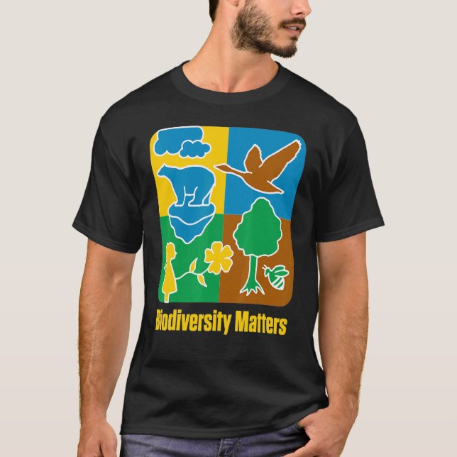 Climate Ecology Environment Wildlife Adventure Bio T-Shirt (Front)