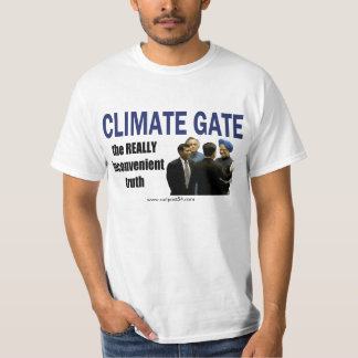 CLIMATE GATE: really inconvenient T-Shirt