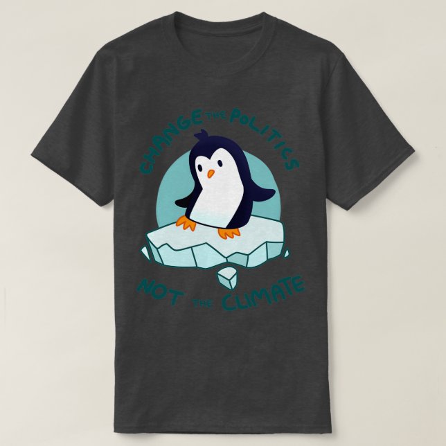 Climate Penguin T-Shirt (Design Front)