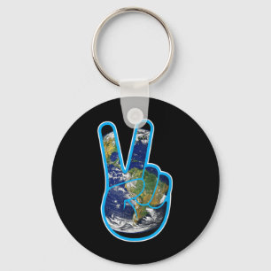 Climate Protection Climate Change Day Of The Earth Key Ring