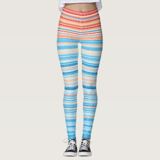 Climate Stripes Germany 1881-2018 Leggings