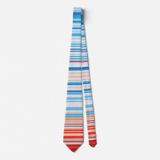 Climate Stripes Krawatte Deutschland 1881-2021 Tie