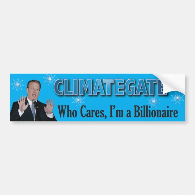 Climategate Bump2 Bumper Sticker (Front)