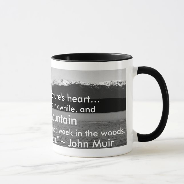 Climb a Mountain Mug (Right)