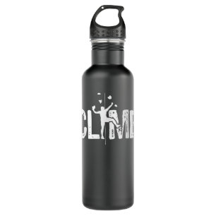 Climb - Bouldering Wall Climber Rock Climbing Moun 710 Ml Water Bottle