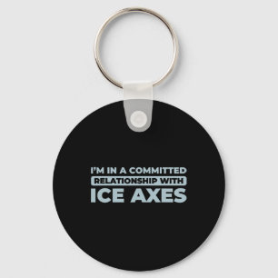 Climb - Climber Ice Climbing _2 Key Ring
