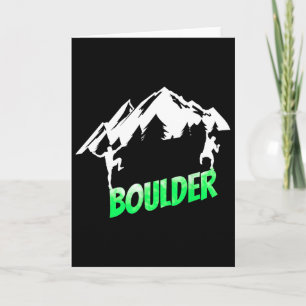 Climb Climbing Boulder Bouldering Boulderer Card