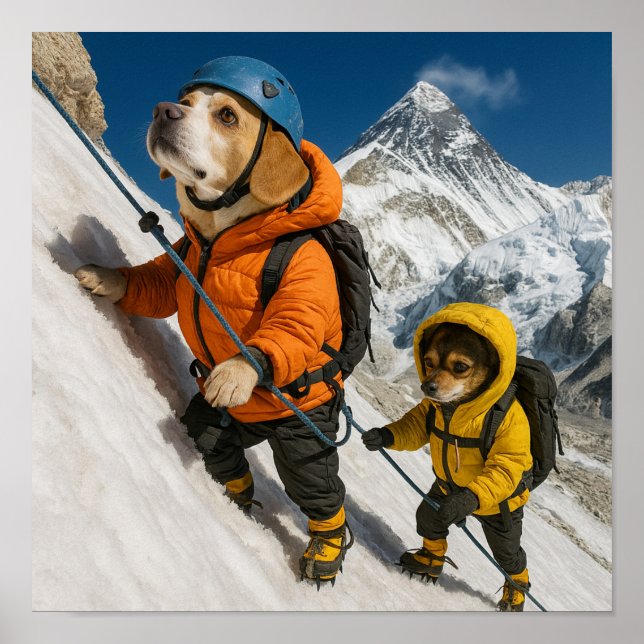 "Climb Every Mountain" Poster (Front)