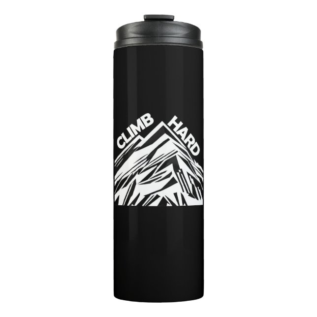 Climb Hard Mountaineering Thermal Tumbler (Front)