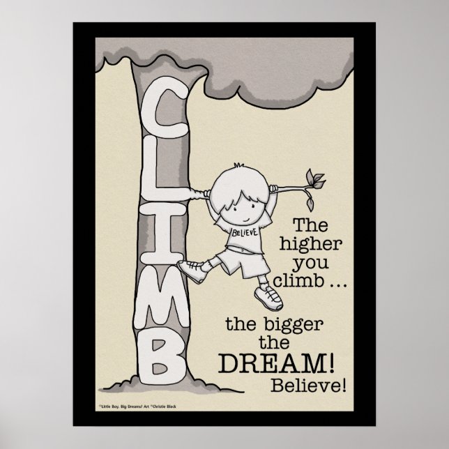 Climb Higher Poster (Front)