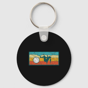 Climb Like A Girl Rock Climbing Retro Bouldering G Key Ring