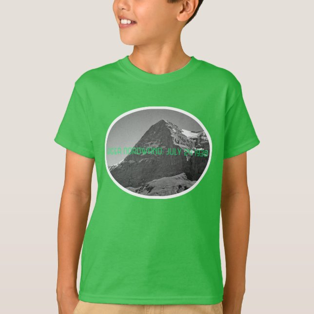 Climb North Face Eiger Mountain T-Shirt (Front)