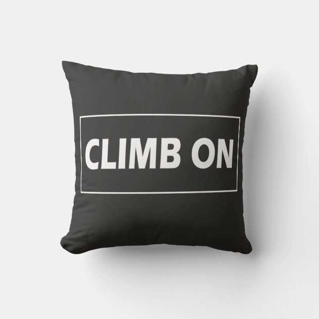 Climb on rock climbing cushion (Front)