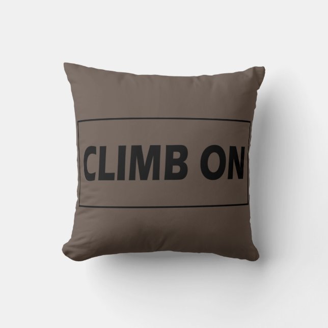 Climb on rock climbing cushion (Front)