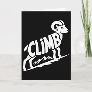 Climb - Rock Climbing And Bouldering Bighorn Ram W Card