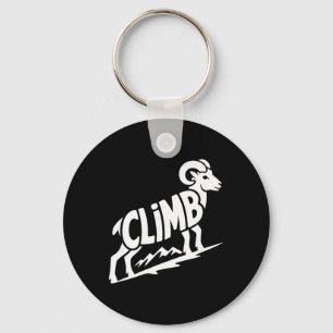 Climb - Rock Climbing And Bouldering Bighorn Ram W Key Ring