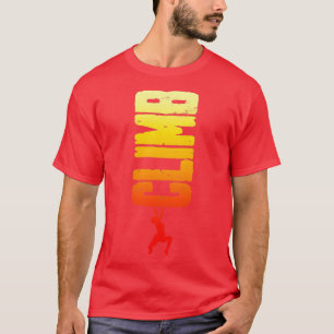 Climb Rock Climbing Bouldering Vintage Vertical Cl T-Shirt