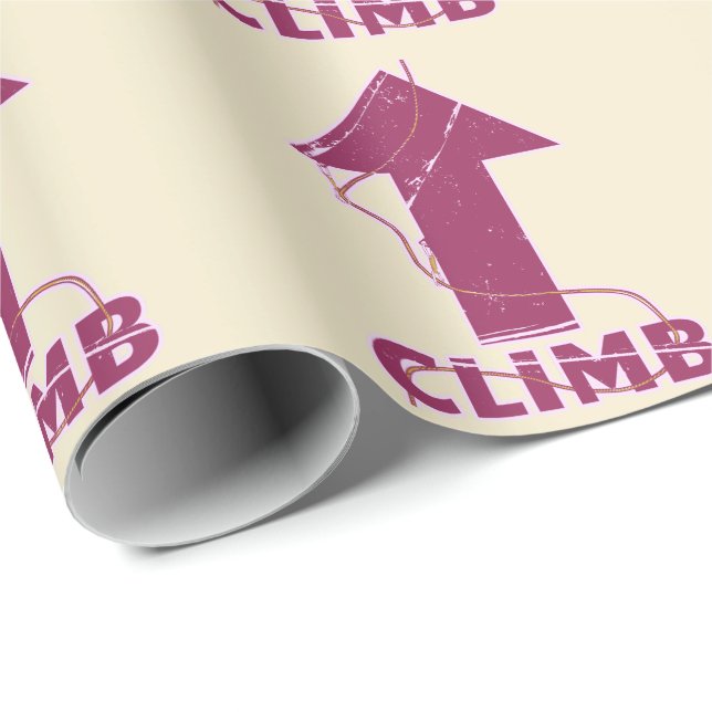 Climb rock climbing rope wrapping paper (Roll Corner)
