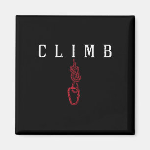 Climb Rope Carabiner Rock Climbing Climber Men Wom Magnet