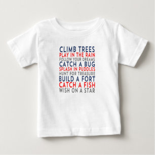 Climb Trees 01 Baby T-Shirt