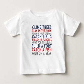 Climb Trees 01 Baby T-Shirt