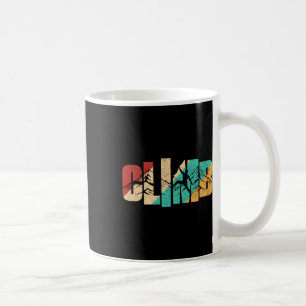 Climb Word Climbing For Men Climber Retro Vintage  Coffee Mug