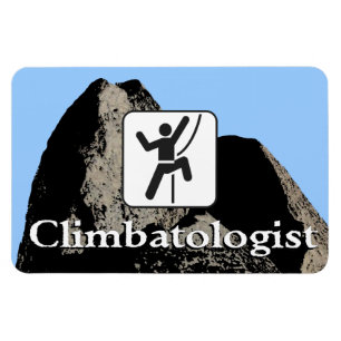 Climbatologist - Climber Magnet