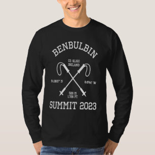 Climbed Benbulbin Summit Club Hike Sligo Ireland H T-Shirt