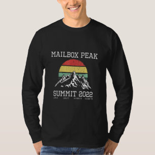 Climbed Mailbox Peak Summit 2022 Hike Washington S T-Shirt