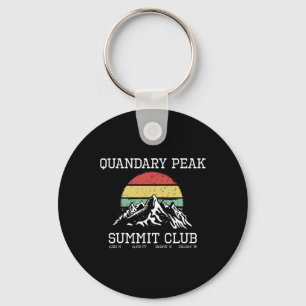 Climbed Quandary Peak Summit Club Hike Colorado Su Key Ring