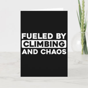Climber Bouldering Mountain Climb Mountaineer Rock Card