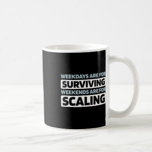 Climber Climb - Ice Climbing _2 Coffee Mug