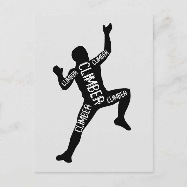 Climber Postcard (Front)
