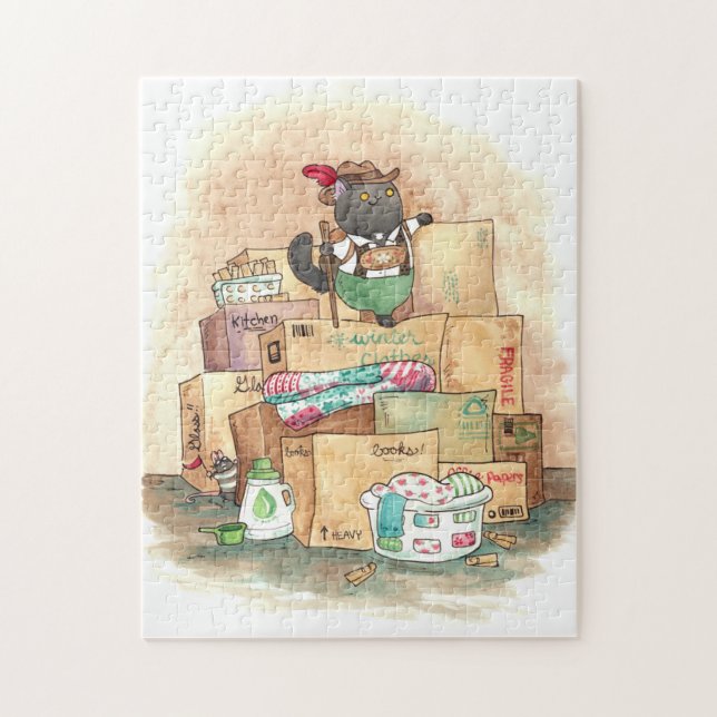 Climber Pucky puzzle (Vertical)