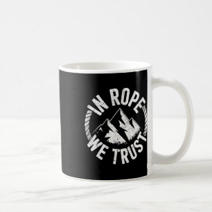 Climber Rope Mountain Climbing Gear Mountaineer Coffee Mug