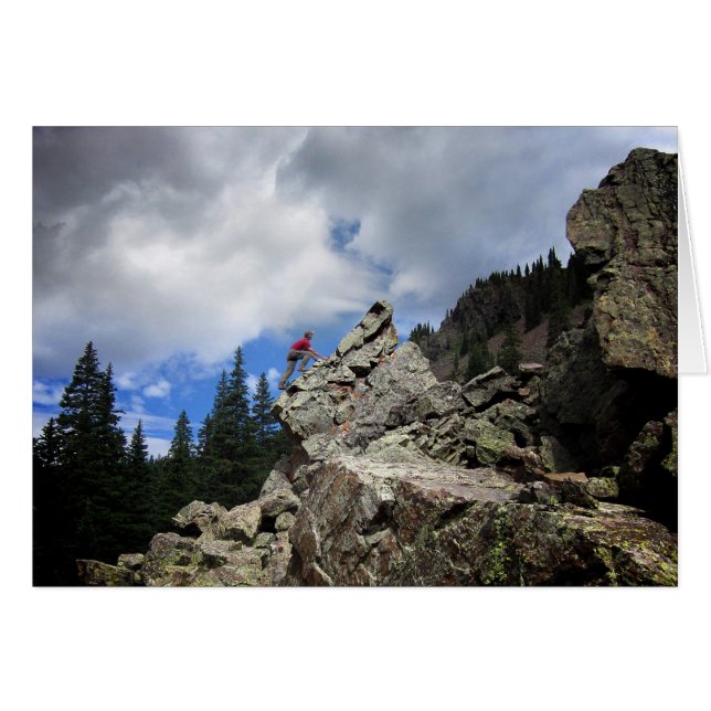 Climber - Weminuche Wilderness - Colorado (Front Horizontal)
