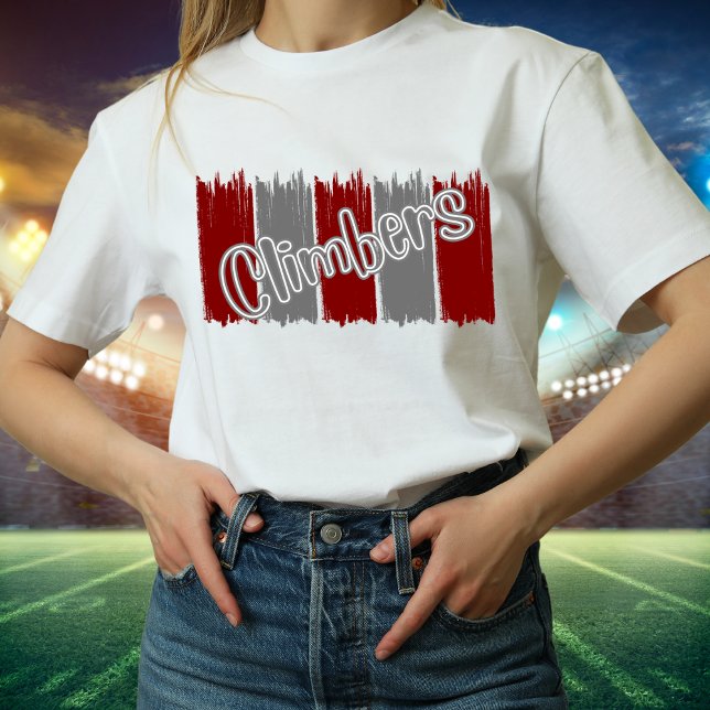 Climbers Paint Stripes Tshirt (Creator Uploaded)