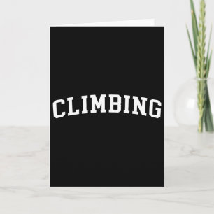 Climbing _4 card