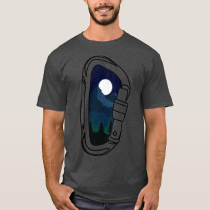 Climbing abiner Mountains 1 T-Shirt