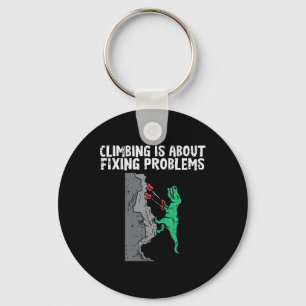 Climbing About Fixing Problems Dino Climber Boys K Key Ring