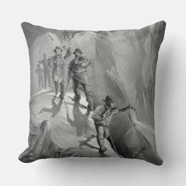 Climbing at Night, from 'Ten Scenes in the Last As Cushion (Front)